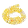 Natural Fire Crackle Agate Bead Strands G-K166-07F-6mm-07-3