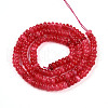 Dyed Natural White Jade Beads Strands G-T139-57A-09-2