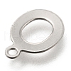 201 Stainless Steel Charms STAS-C021-06P-O-3