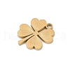 304 Stainless Steel Pendants STAS-P383-03G-2