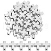 SOFPLATE 40Pcs Tibetan Style Alloy Beads TIBEB-SP0001-12P-1