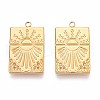 201 Stainless Steel Pendants STAS-N109-236G-1