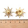 304 Stainless Steel Stud Earrings EJEW-D319-11G-5