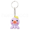 PVC Plastic Marine Organism Keychain KEYC-JKC01037-4