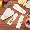 SOFPLATE DIY Wood Bookmarks Making Kits WOOD-SP0001-21B-3