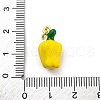 Brass Enamel Pendants KK-U066-03G-4