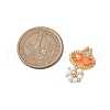Seed Beads Beaded Charms PALLOY-MZ00312-04-2