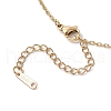 8Pcs 8 Colors Frosted Transparent Acrylic Flower Pendant Necklaces NJEW-JN05231-5