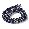 Natural Cultured Freshwater Pearl Dyed Beads Strands PEAR-P005-03A-01-4