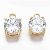 Glass Rhinestone Charms KK-N231-194-NF-1