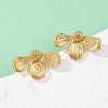 304 Stainless Steel Stud Earrings EJEW-S265-09G-1