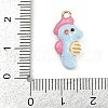 Alloy Enamel Animal Cartoon Pendants PALLOY-R158-02LG-03-3
