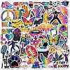50Pcs Trendy and Cool Themes Paper Stickers STIC-C012-16-2