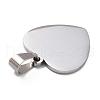 Tarnish Resistant 304 Stainless Steel Stamping Blank Tag Pendants STAS-L220-02C-A01-3