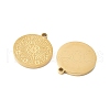 304 Stainless Steel Pendants STAS-R168-12G-2