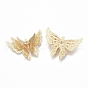 Brass Cubic Zirconia Pendants X-KK-T050-49G-NF-2