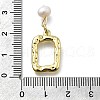 Brass Pendants KK-B132-02G-03-3