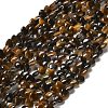 Natural Tiger Eye Beads Strands G-P575-C10-6mm-2