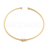 304 Stainless Steel Arm Cuff Bangle Makings AJEW-P127-01G-1