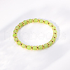 Natural Gemstone Round Beads Stretch Bracelets for Women BS6370-3