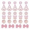 Opaque ABS Plastic Beads FIND-TAC0016-33C-4
