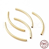 925 Sterling Silver Tube Beads STER-D035-12G-07-4