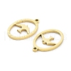 Ion Plating(IP) 316L Surgical Stainless Steel Pendants STAS-D029-26G-2