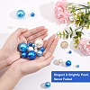 BENECREAT Olycraft Plastic Imitation Pearl Beads OACR-BC0001-18-3