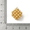 ABS Imitation Pearl Pendants KK-K293-43B-4