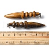 Natural Tiger Eye Pendants G-C187-02A-3