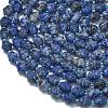 Natural Blue Spot Jasper Beads Strands G-K389-D15-01-3