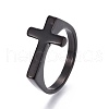 304 Stainless Steel Finger Rings RJEW-O032-12B-1