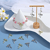 SUNNYCLUE 40Pcs 2 Colors Alloy Pendants FIND-SC0011-55-4