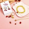 18Pcs Mixed Enamel Fruits Charms Pendant Imitation Fruit Charm Colorful Alloy Enamel Pendant for Jewelry Necklace Bracelet Earring Making Crafts JX186A-5