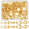 SUNNYCLUE Cosmic Theme Zinc Alloy Cabochons FIND-SC0011-74B-1