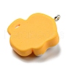 Opaque Resin Imitation Food Pendants CRES-D019-01C-2