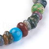 Chakra Jewelry Stretch Bracelets BJEW-JB03941-02-2