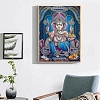 Hindu Elephant God Lord Ganesh Statue Religion Theme DIY Diamond Painting Kit WG31940-01-2