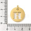 Ion Plating(IP) 304 Stainless Steel Pendants STAS-M074-01G-H-3