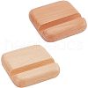 Beech Wood Mobile Phone Holders AJEW-WH0248-153-1