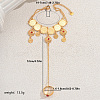 Vintage Middle Eastern Beass Coin Link Ring Bracelets for Women BR0806-5