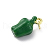 Brass Enamel Pendants KK-U066-03C-G-2