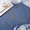 SUNNYCLUE DIY Star Link Chain Necklaces Kits DIY-SC0014-62G-5