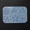 Easter Egg & Shamrock & Flower Connector Charms Silicone Molds DIY-L065-01-2