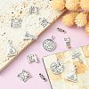 50Pcs 10 Styles Tibetan Style Zinc Alloy Bag Pendants TIBEP-CJ0003-30-5