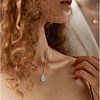  Natural Gemstone Pendants G-NB0002-13P-5