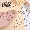 Unicraftale Ion Plating(IP) 304 Stainless Steel Earring Hooks STAS-UN0058-96EB-3