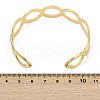 Hollow Out 304 Stainless Steel Cuff Bangles for Women BJEW-Z097-05G-5
