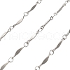 304 Stainless Steel Twisted Bar Link Chains CHS-A016-52P-A-1