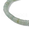 Natural Green Aventurine Disc Beaded Stretch Bracelets BJEW-JB09515-03-2